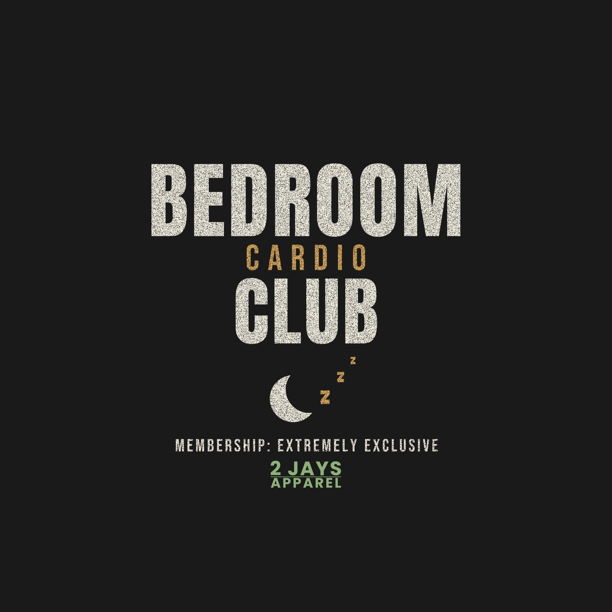 Bedroom Cardio Club T-Shirt | Funny Couples Gift | Membership Exclusive
