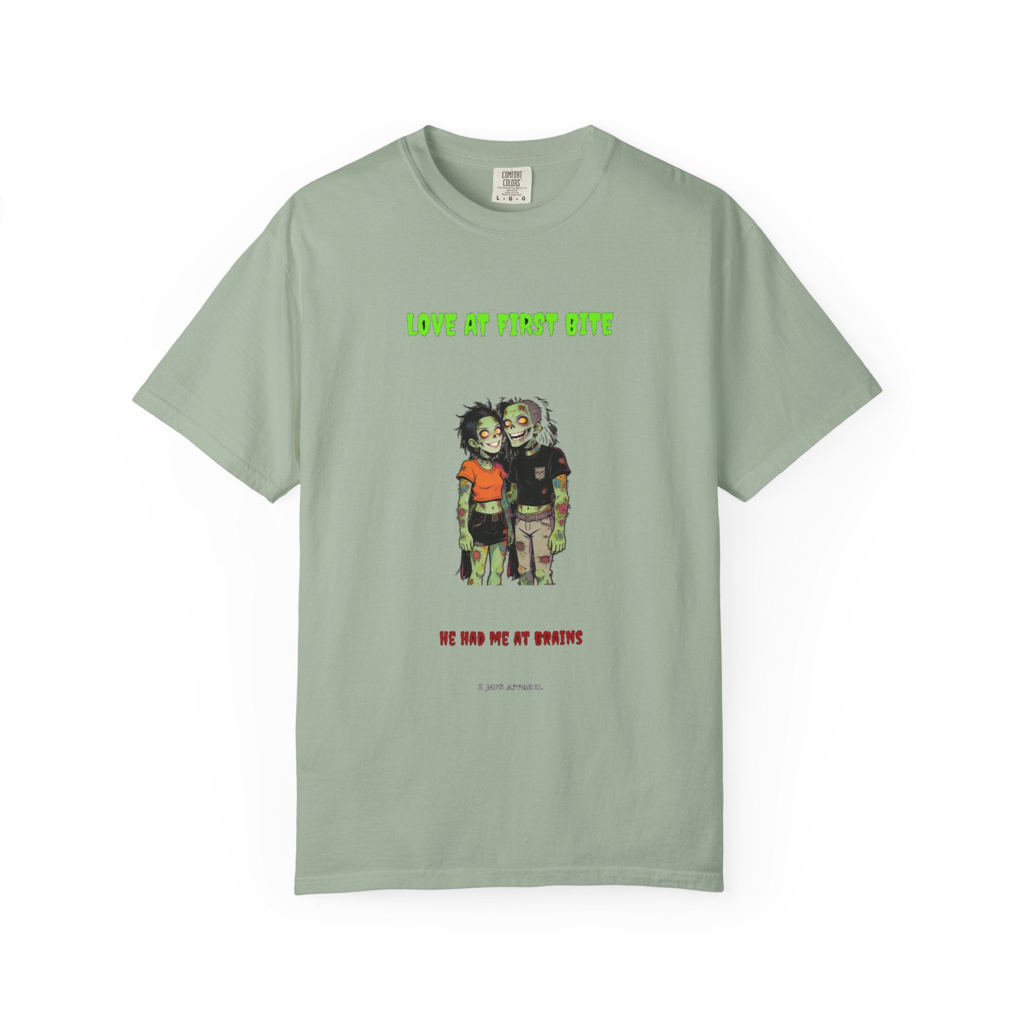 🧟❤️ Zombie Couple — LOVE AT FIRST BITE — "he had me at brains"
