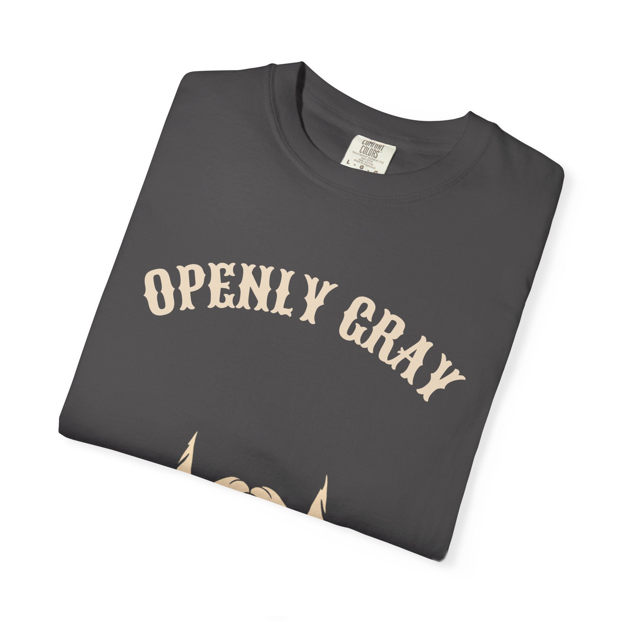Openly Gray — Funny Bearded Distinguished Tee