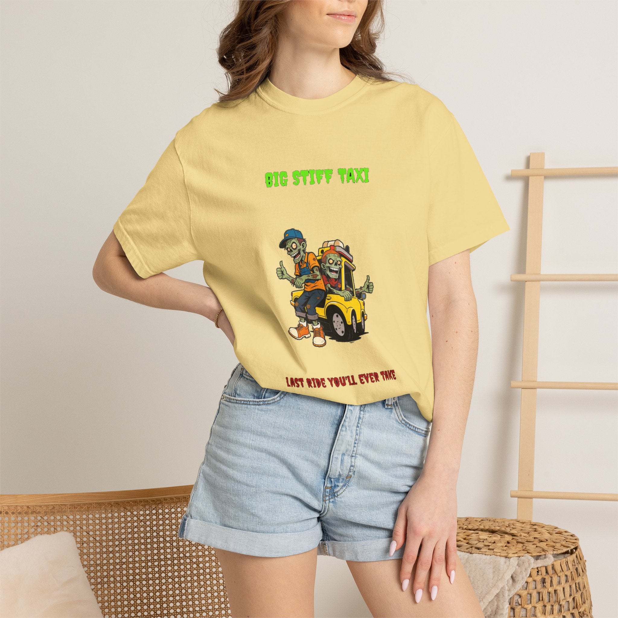🧟 Big Stiff TAXI — "last ride you'll ever take"