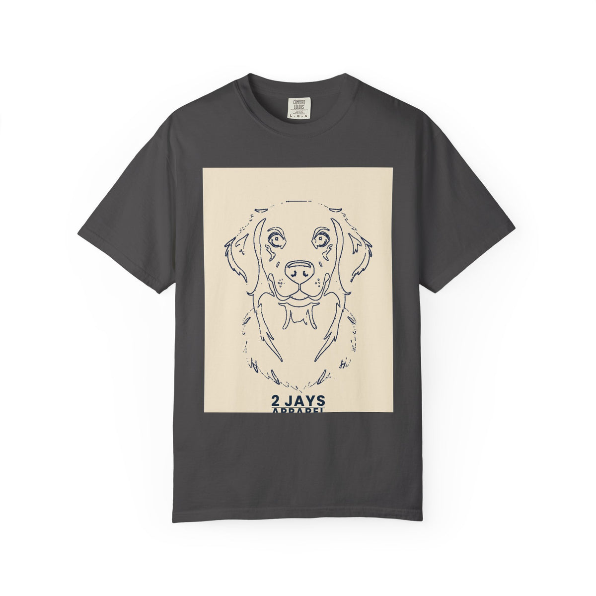 Golden Retriever — Line Outline