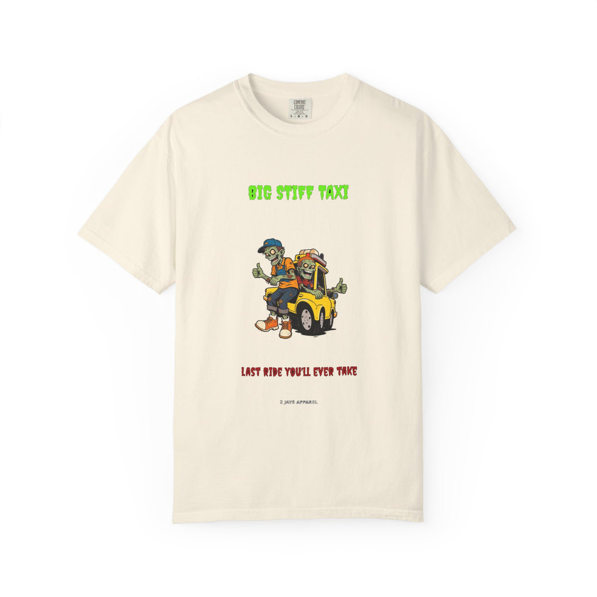 🧟 Big Stiff TAXI — "last ride you'll ever take"