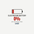 Electrician Battery Funny T-Shirt | Soft Unisex Tee | Sarcastic Gift