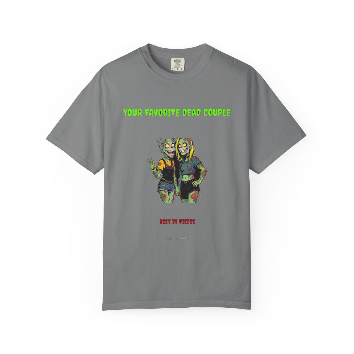 🧟❤️ Zombie Couple — YOUR FAVORITE DEAD COUPLE — "rest in pieces"