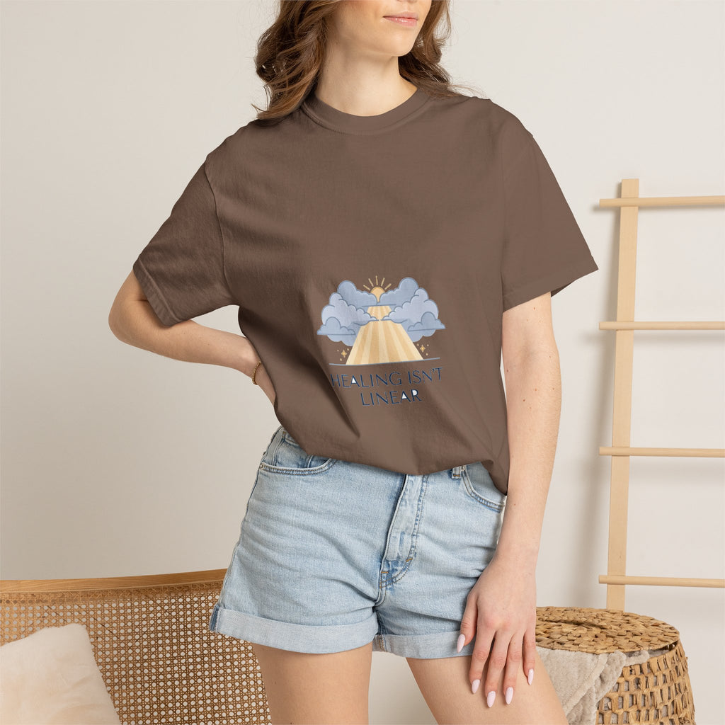 Healing Isn't Linear — Inspirational Tee