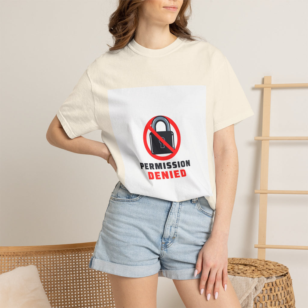 Permission Denied — Funny Sysadmin Programmer Tee