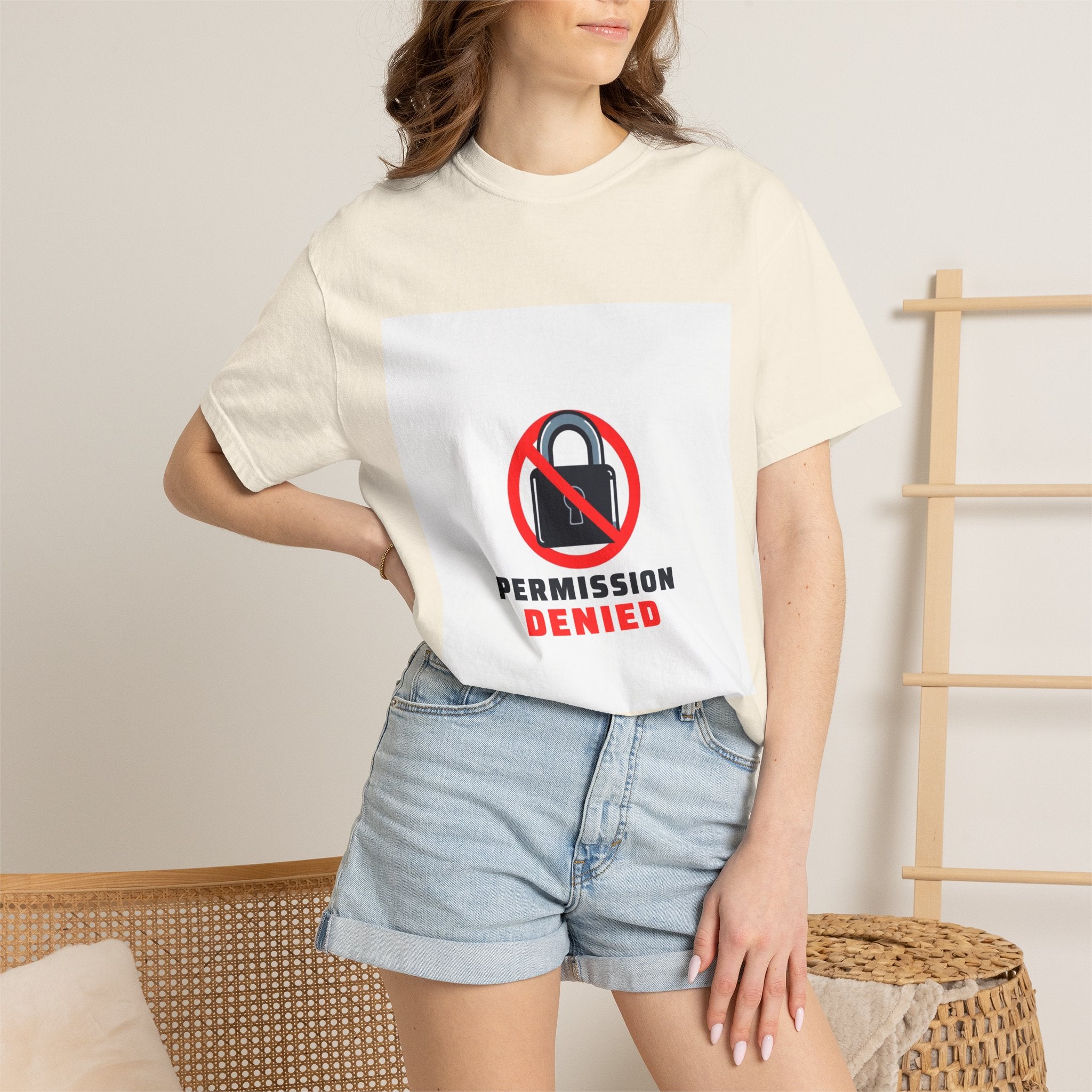 Permission Denied — Funny Sysadmin Programmer Tee