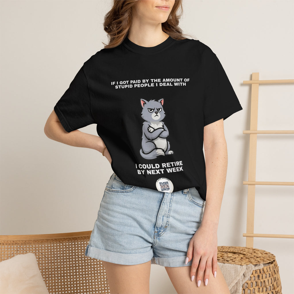 Cute-Savage Cat — stupid people / retire (18+)