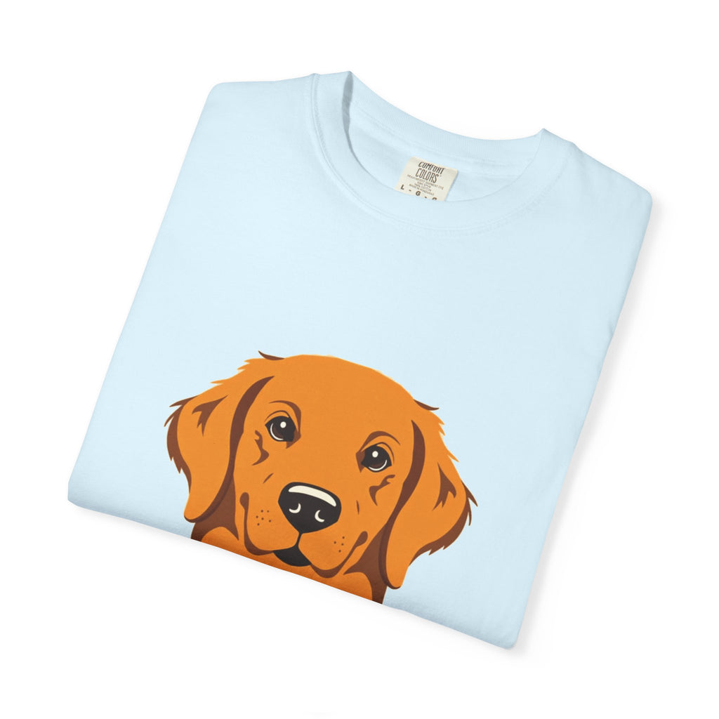 Golden Retriever (cartoon portrait)