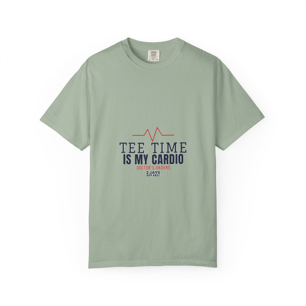 Tee Time Is My Cardio (left-chest)