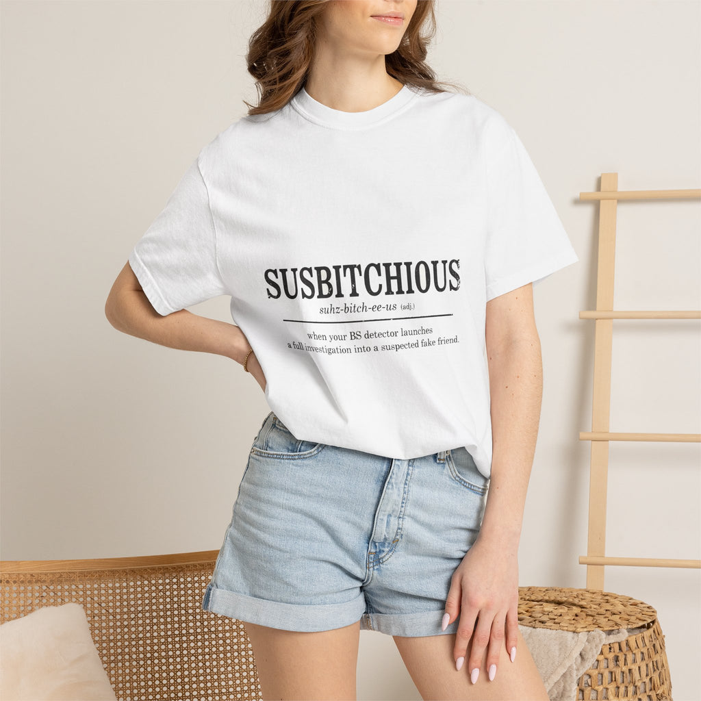 Susbitchious Definition - Funny Adult Humor Tee (18+)