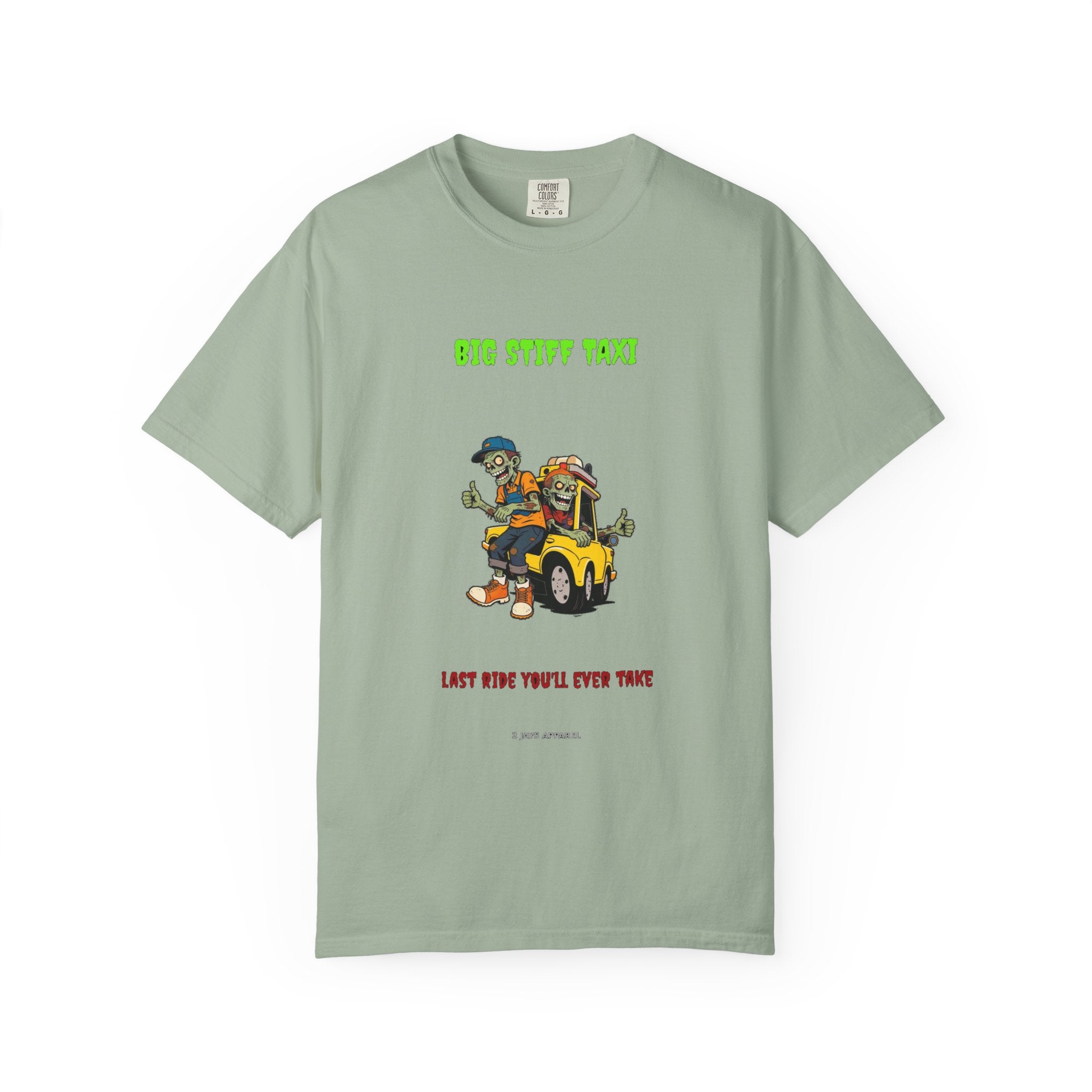 🧟 Big Stiff TAXI — "last ride you'll ever take"