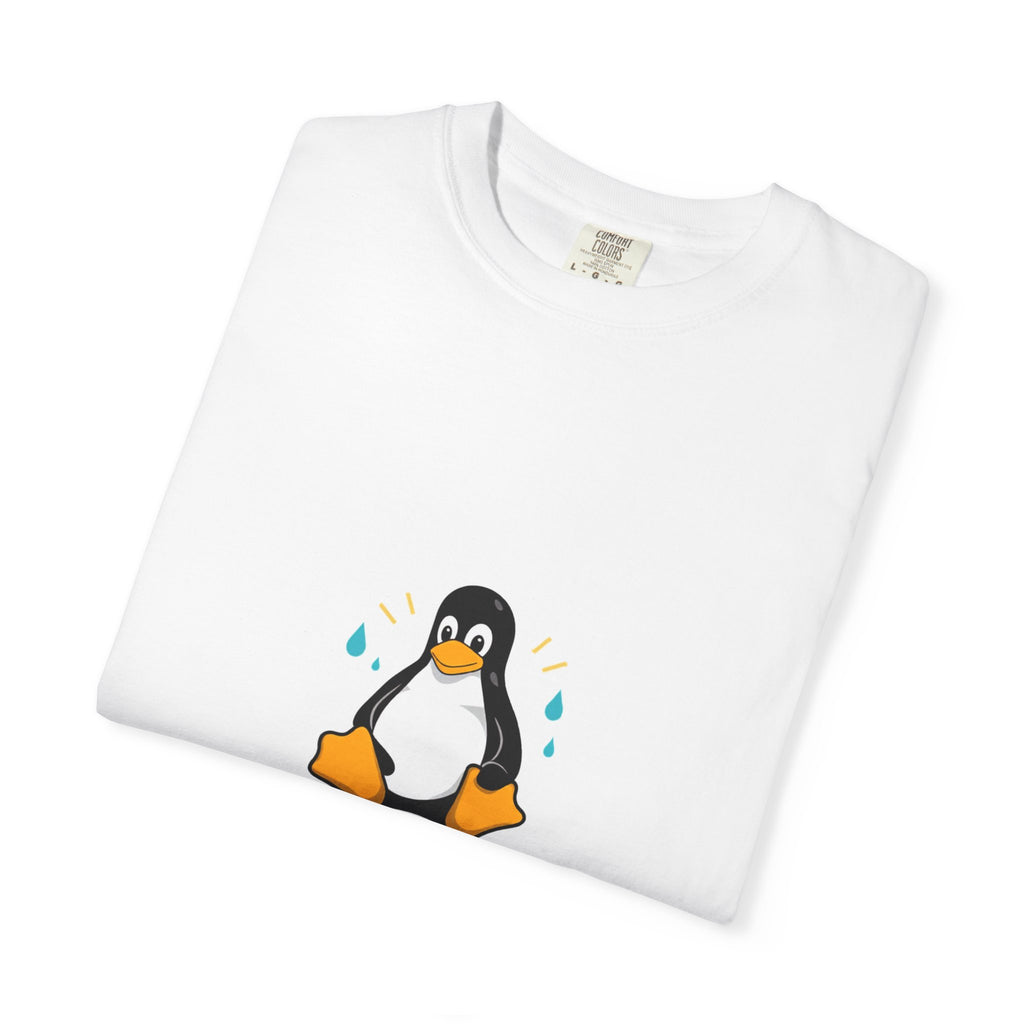 Mostly Linux — Funny Sysadmin Penguin Tee