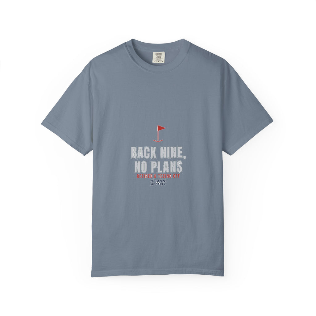 Back Nine, No Plans (left-chest)