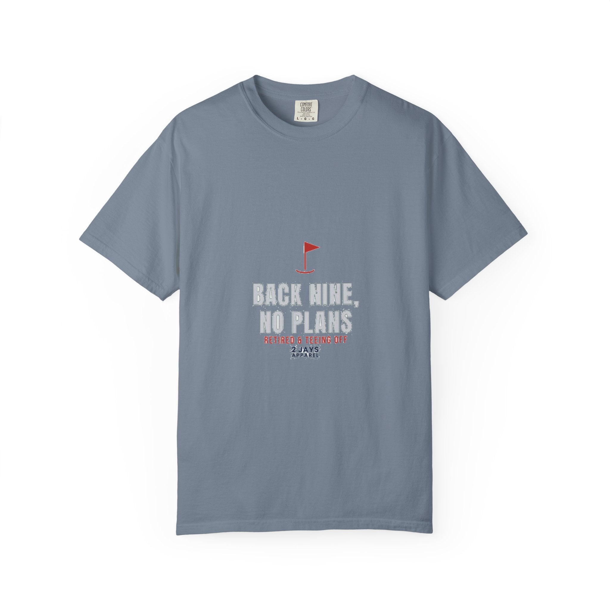 Back Nine, No Plans (left-chest)