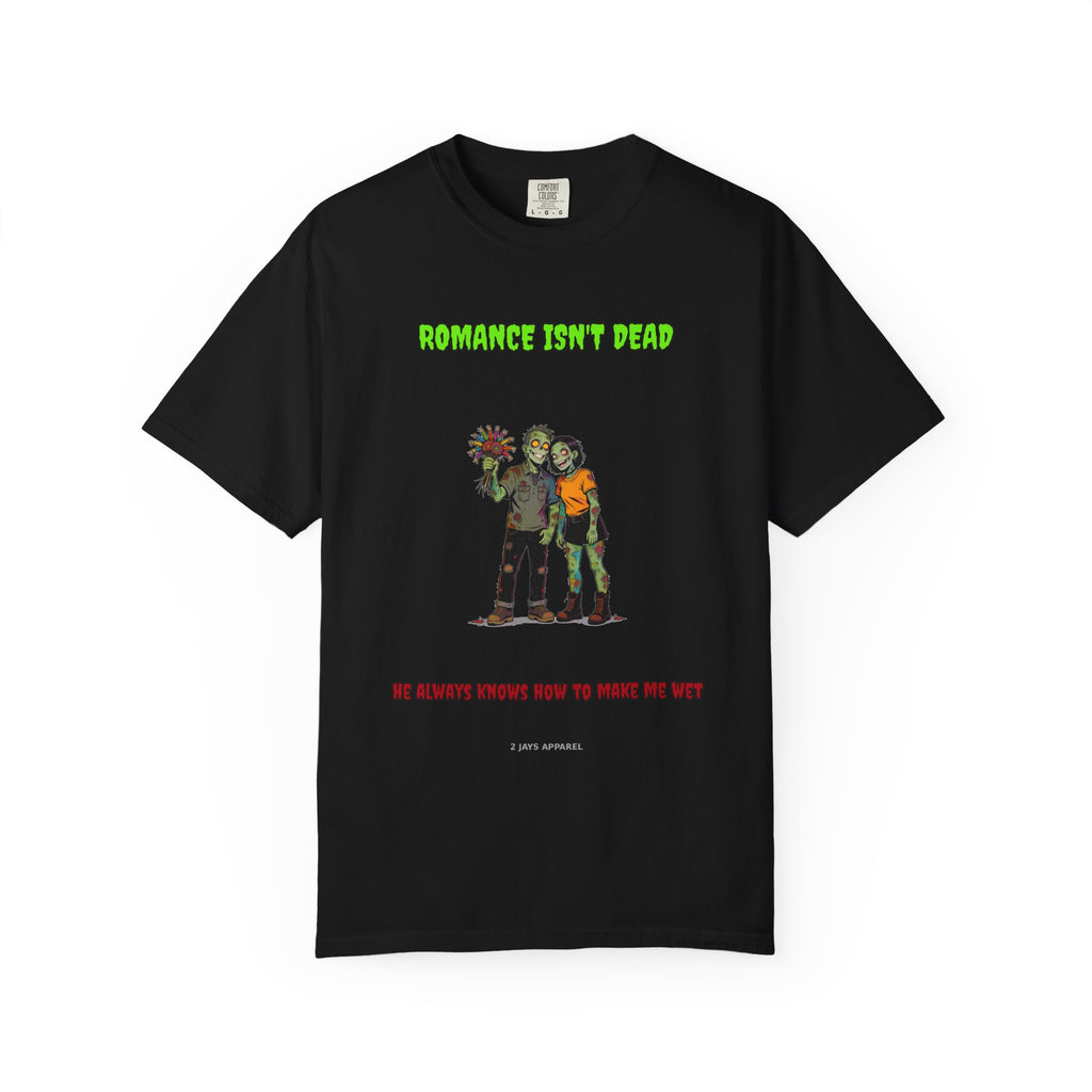 Romance Isn't Dead — Zombie Couple Tee (18+)