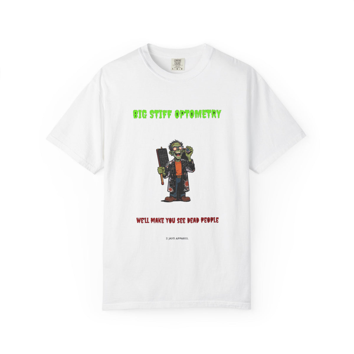 🧟 Big Stiff OPTOMETRY — "we'll make you see dead people"
