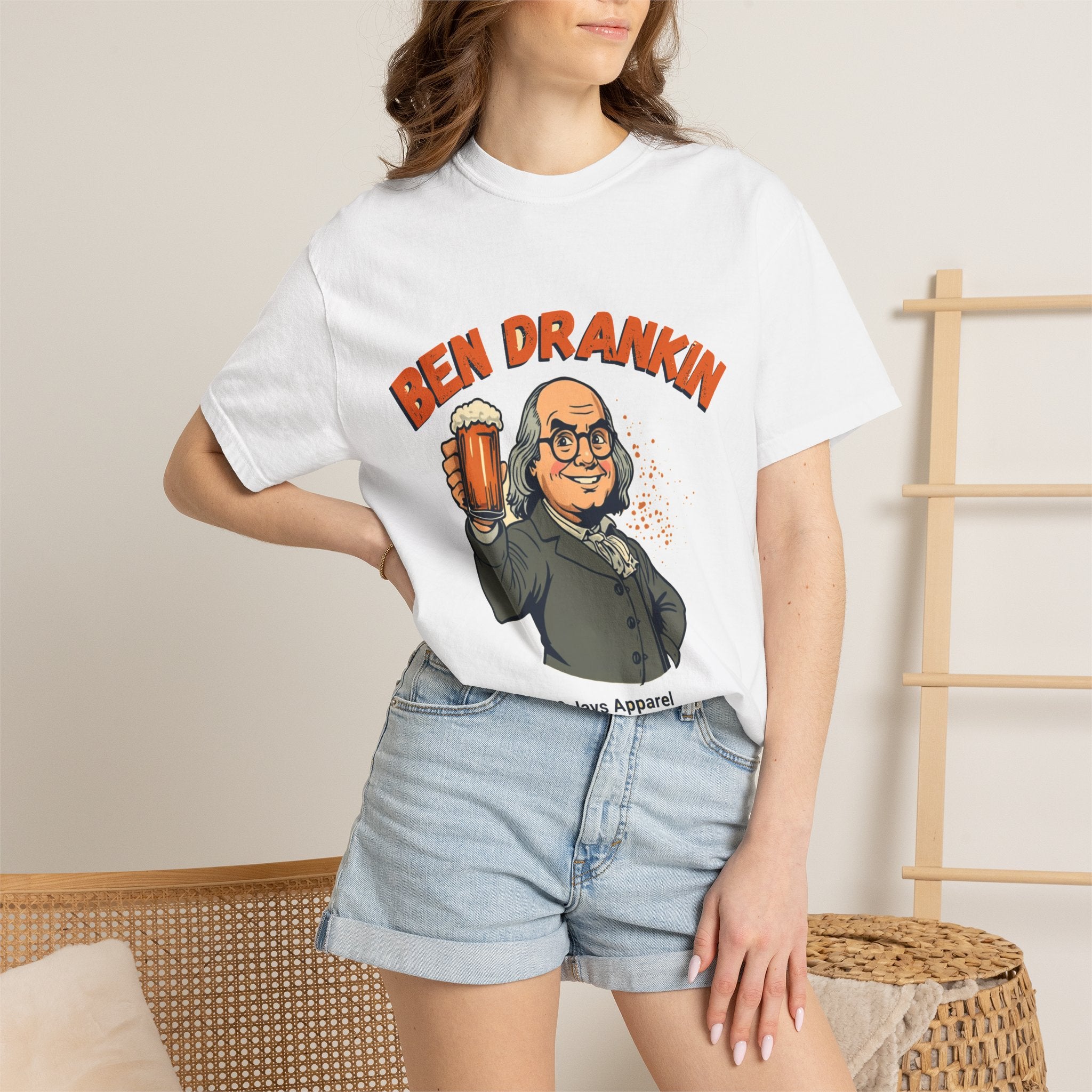 Ben Drankin — Funny Founding Father Drinking Tee