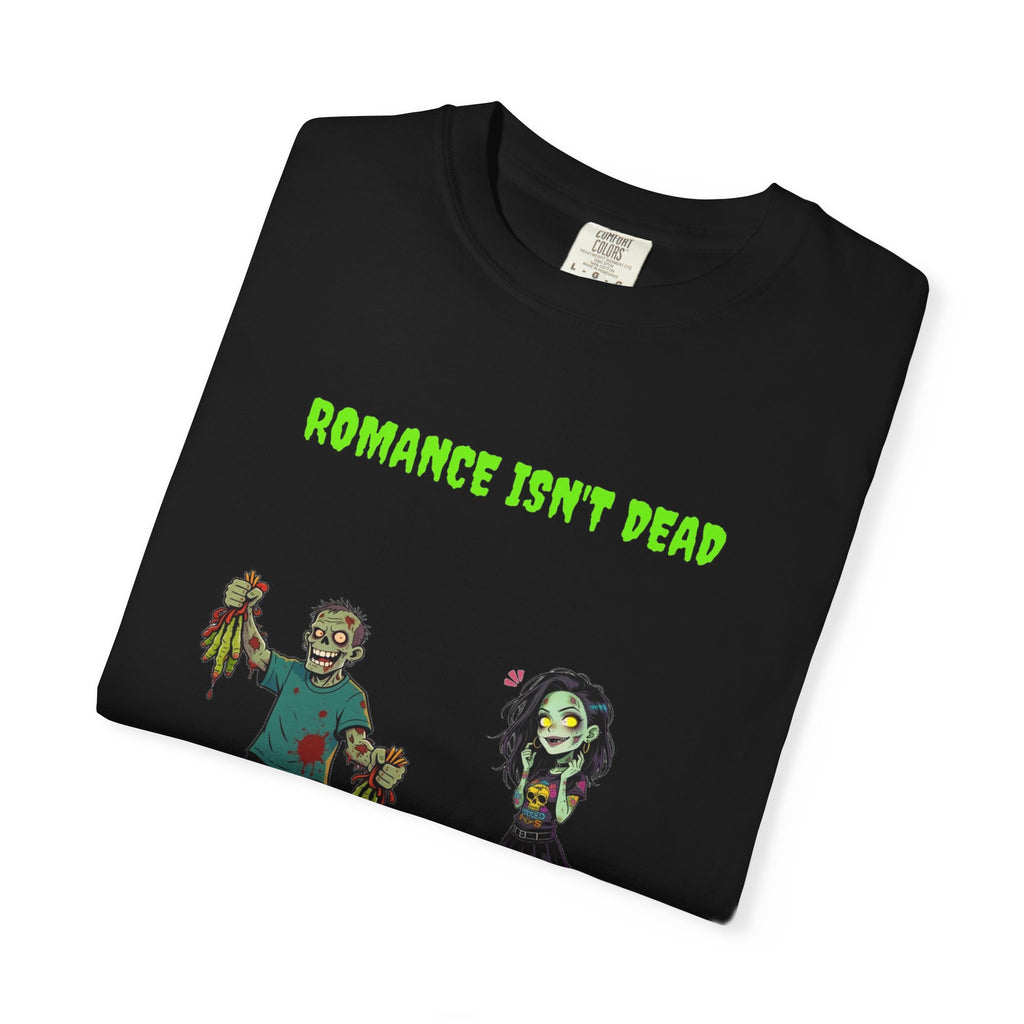 🔞🧟💐 Zombie Couple — ROMANCE ISN'T DEAD — "he always knows how to make me wet" (bouquet of hands)