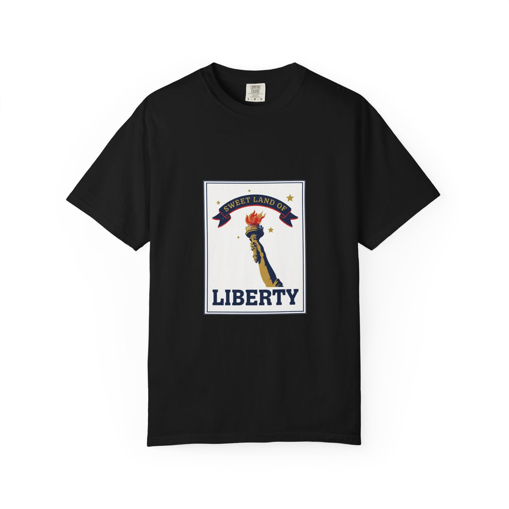 Sweet Land Of Liberty — Patriotic Statue Of Liberty Tee