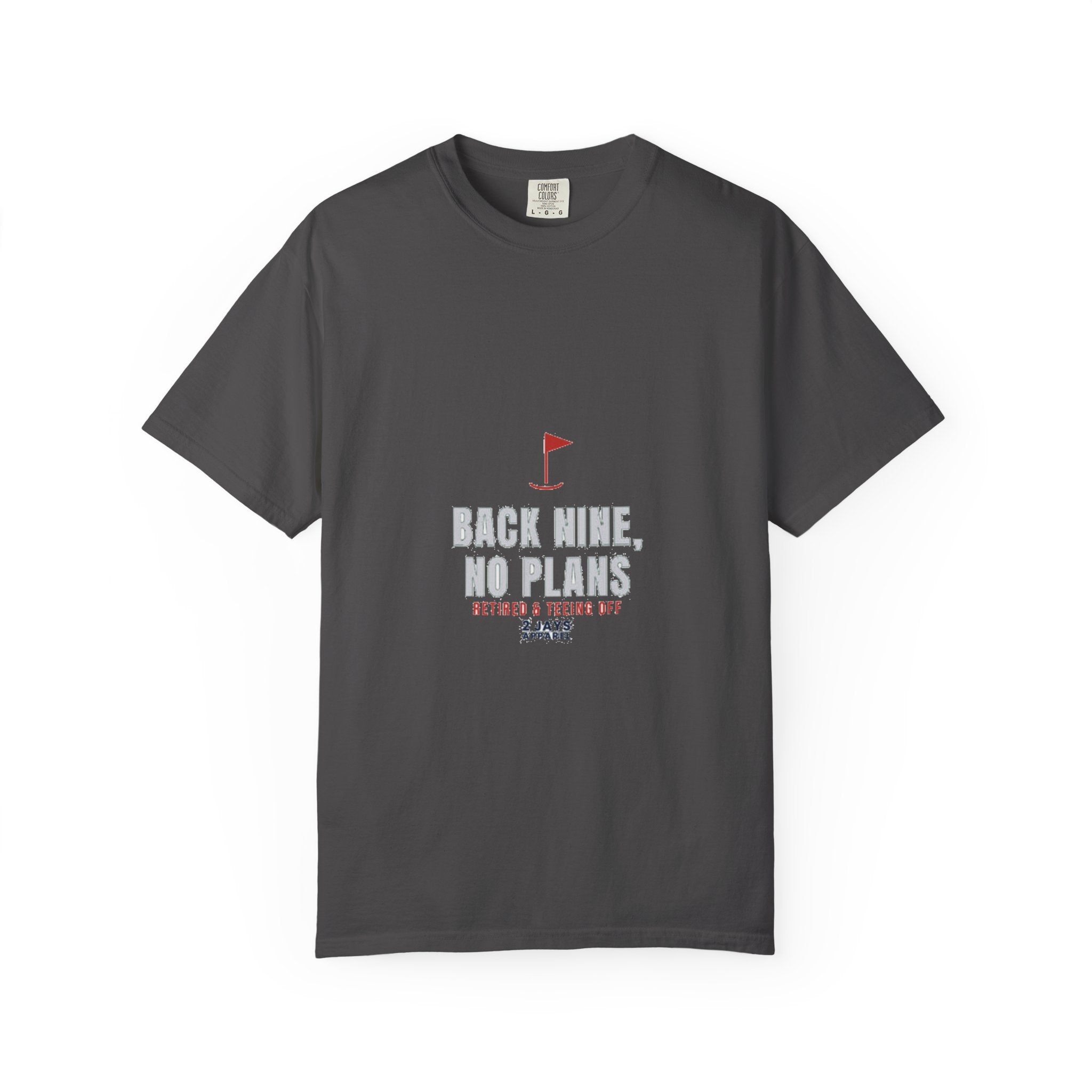 Back Nine, No Plans (left-chest)