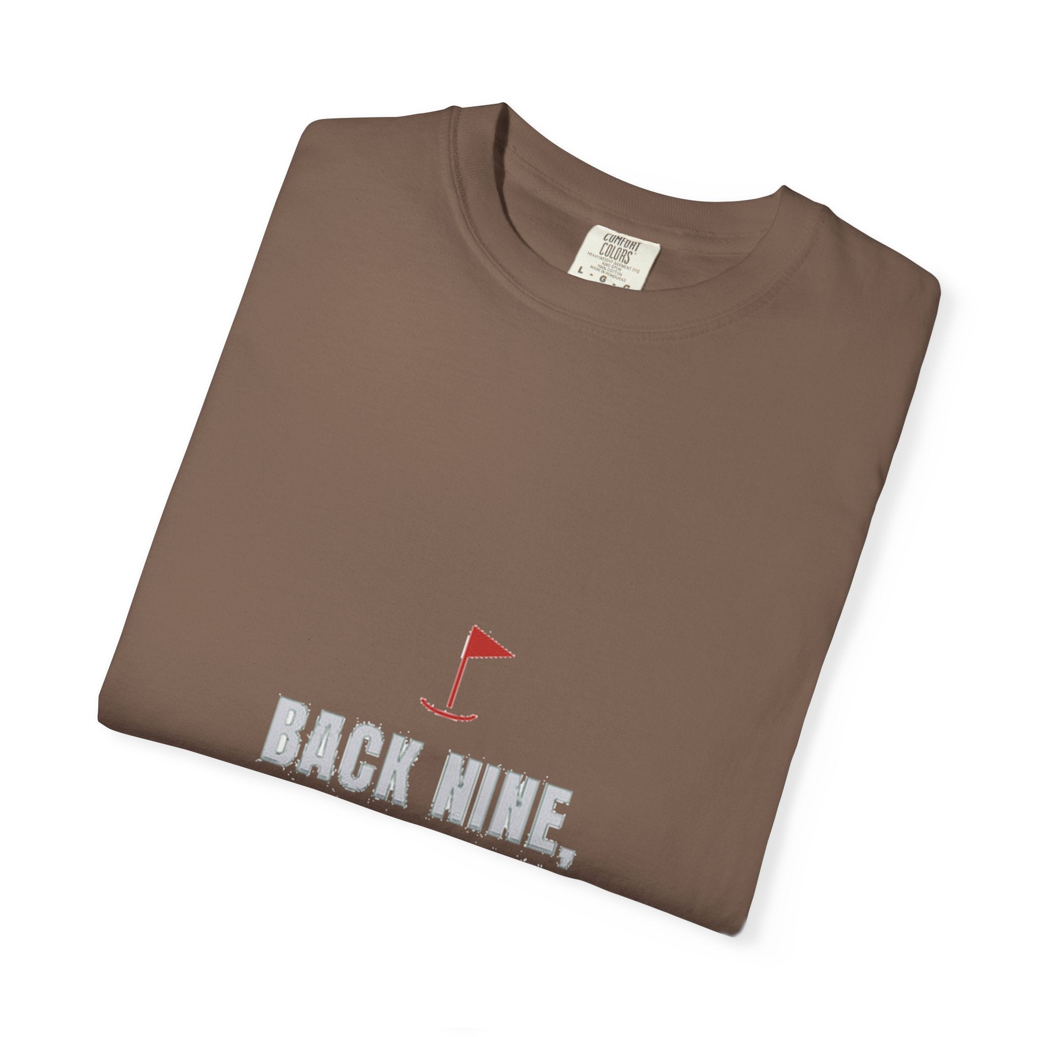 Back Nine, No Plans (left-chest)