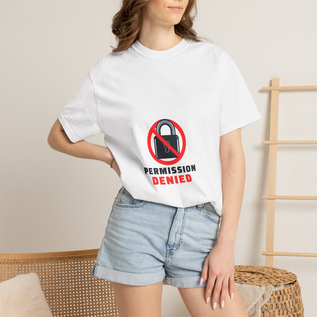 Permission Denied — Funny Sysadmin Programmer Tee