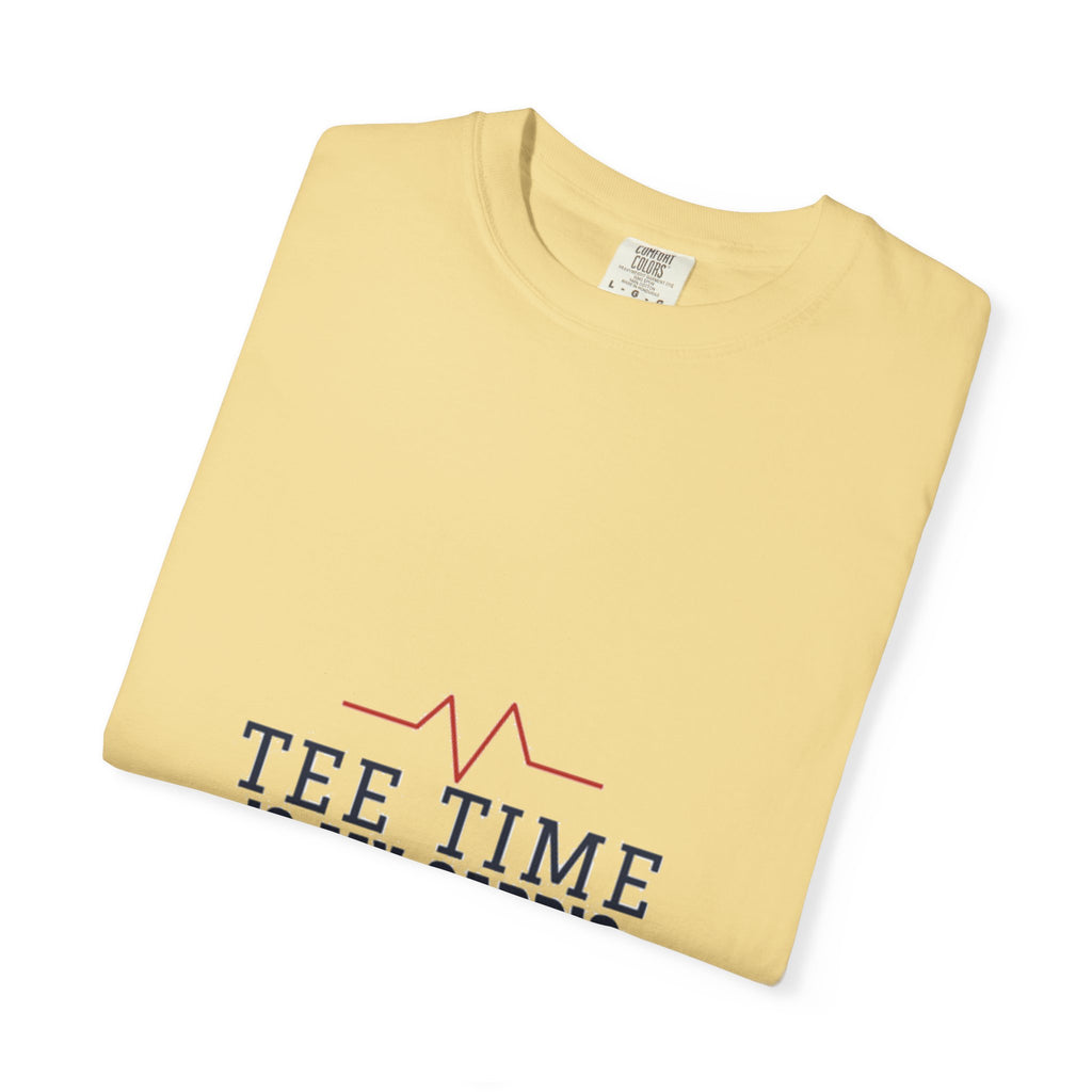 Tee Time Is My Cardio (left-chest)