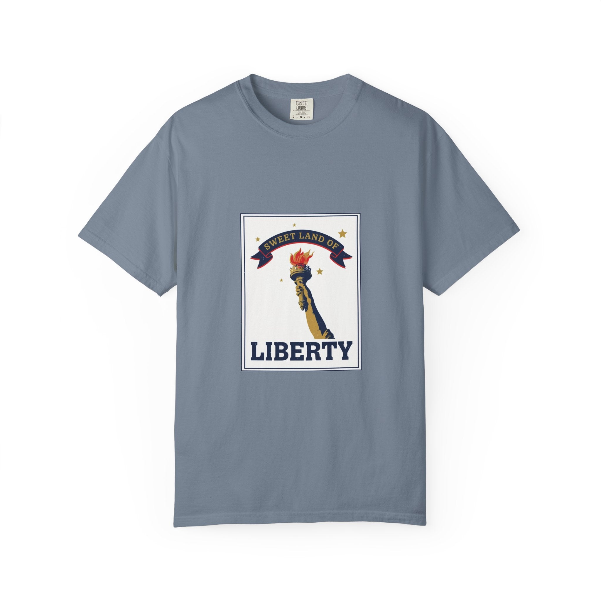 Sweet Land Of Liberty — Patriotic Statue Of Liberty Tee