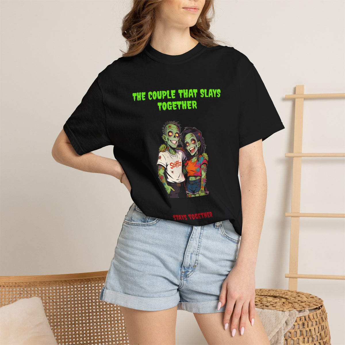 The Couple That Slays Together — Zombie Couple Tee