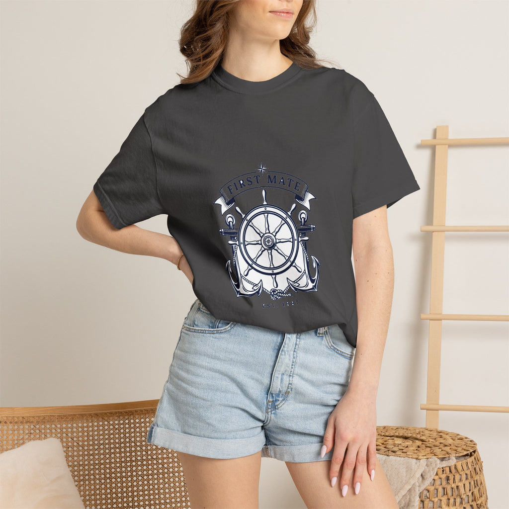 First Mate — Matching Couples Boating Shirt
