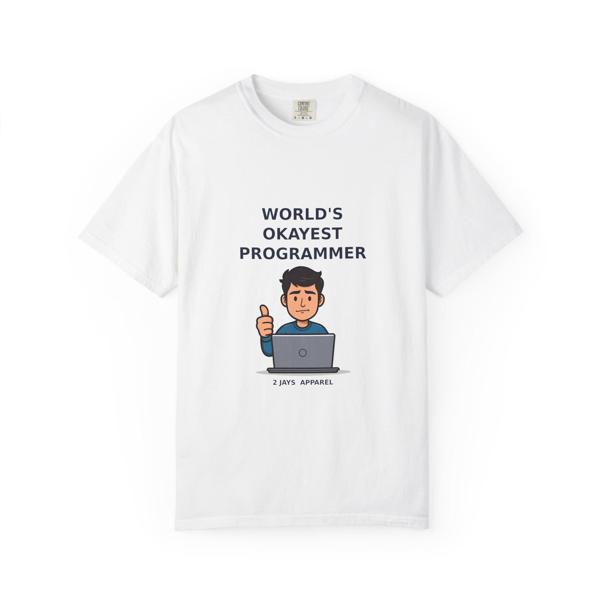 World's Okayest Programmer — Funny Coder Tee