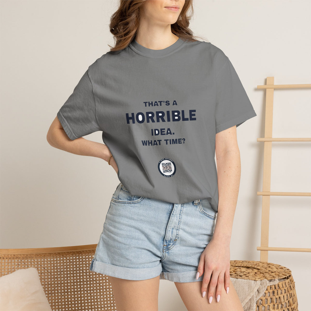 Humor — That's a horrible idea. What time?