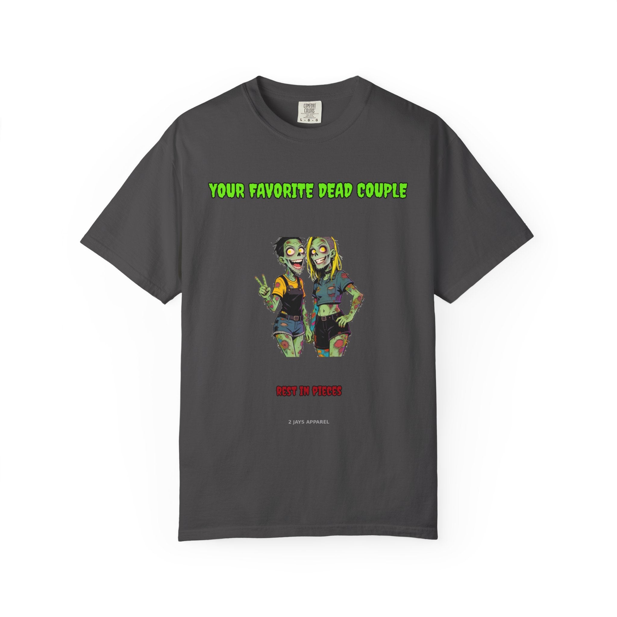 Your Favorite Dead Couple — Zombie Couple Tee