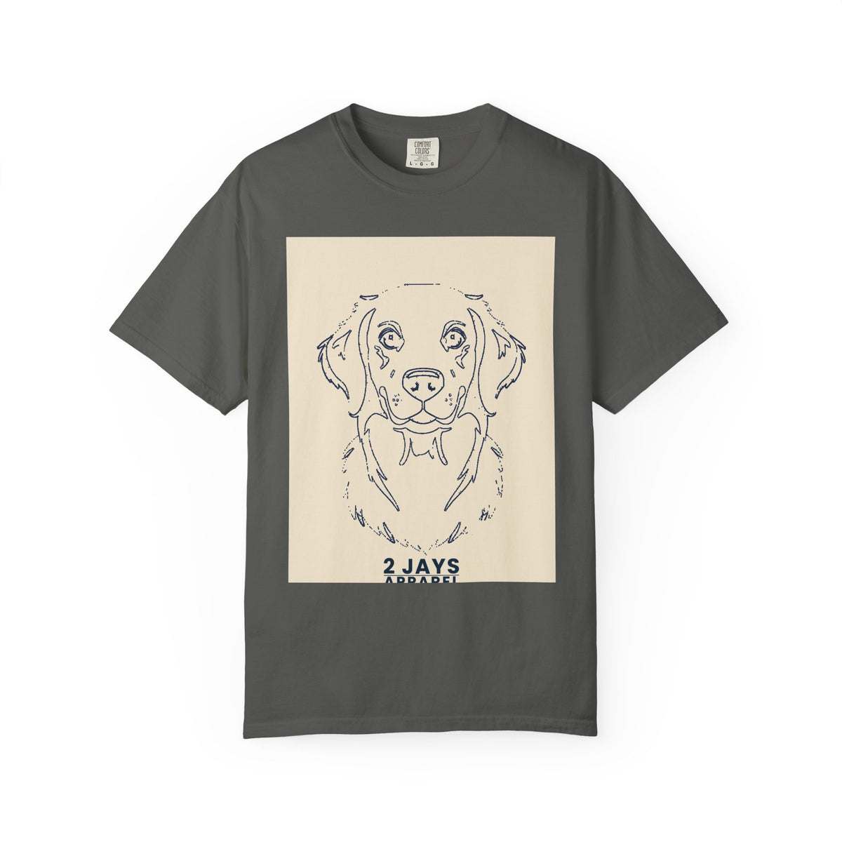 Golden Retriever — Line Outline