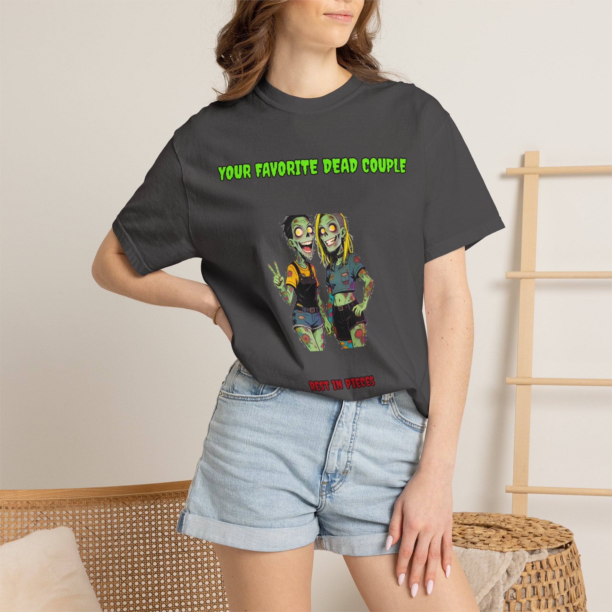 Your Favorite Dead Couple — Zombie Couple Tee