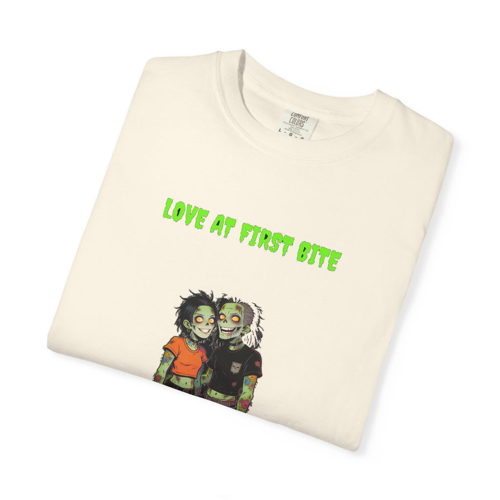 🧟❤️ Zombie Couple — LOVE AT FIRST BITE — "he had me at brains"
