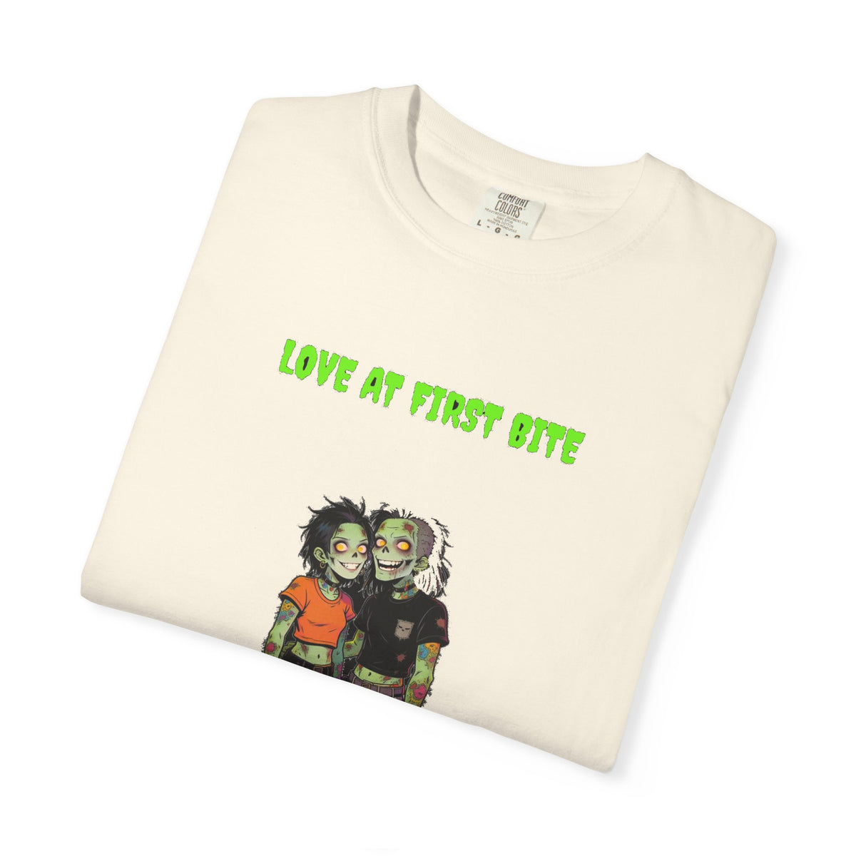 🧟❤️ Zombie Couple — LOVE AT FIRST BITE — "he had me at brains"
