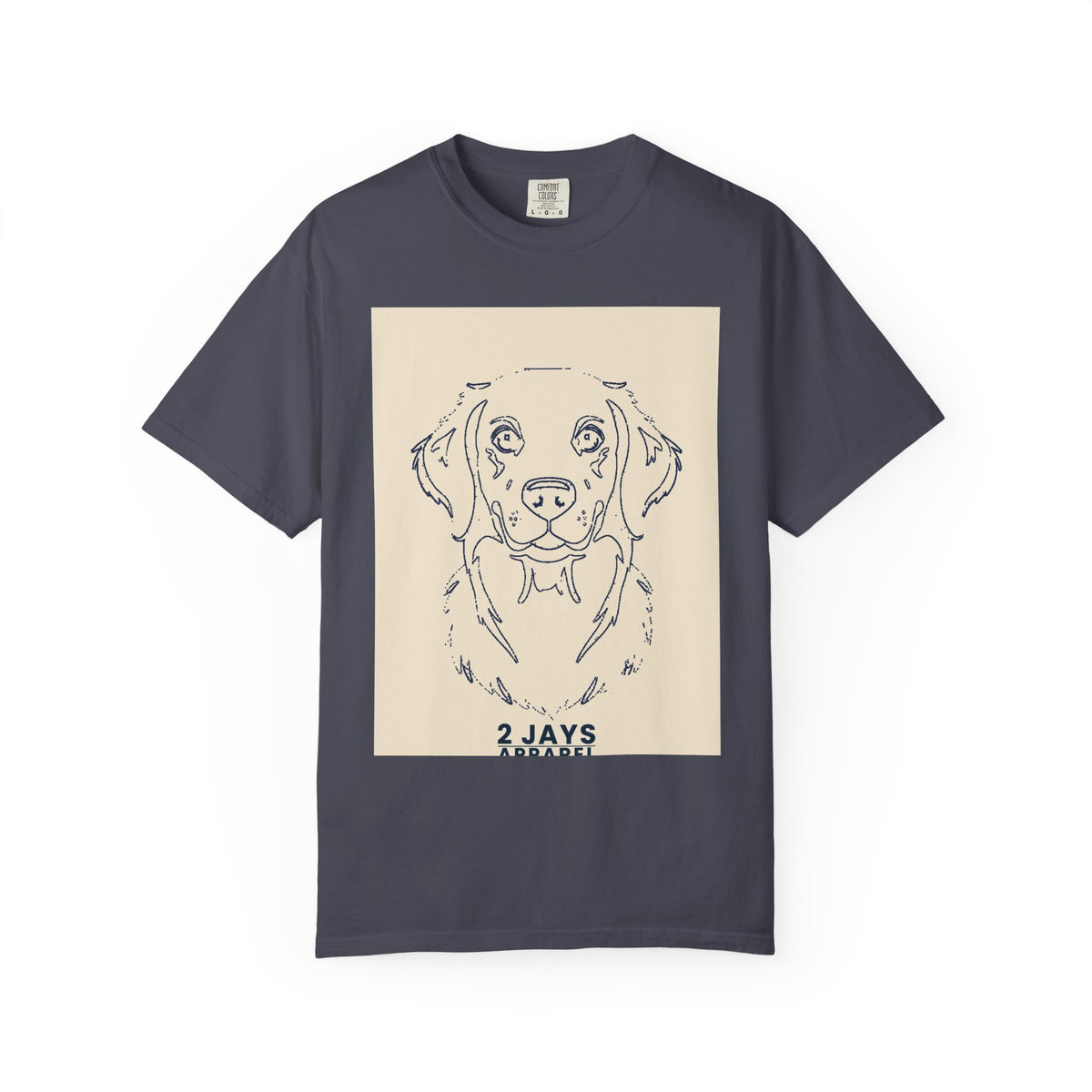 Golden Retriever — Line Outline