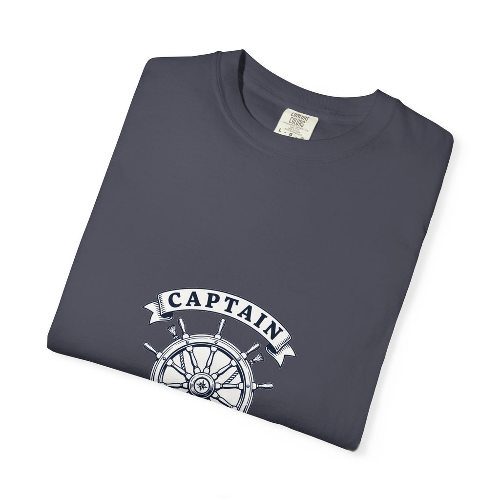 Captain — Matching Couples Boating Shirt