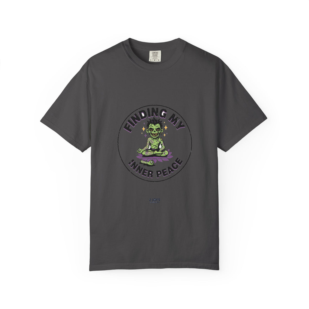 Finding My Inner Peace — Funny Zombie Tee