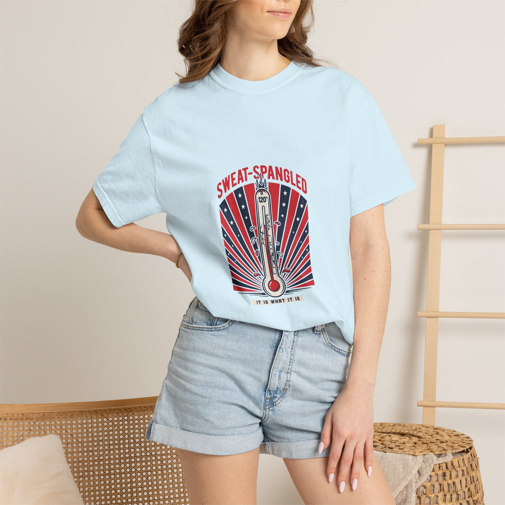 Sweat-Spangled — Funny Summer Patriotic Tee