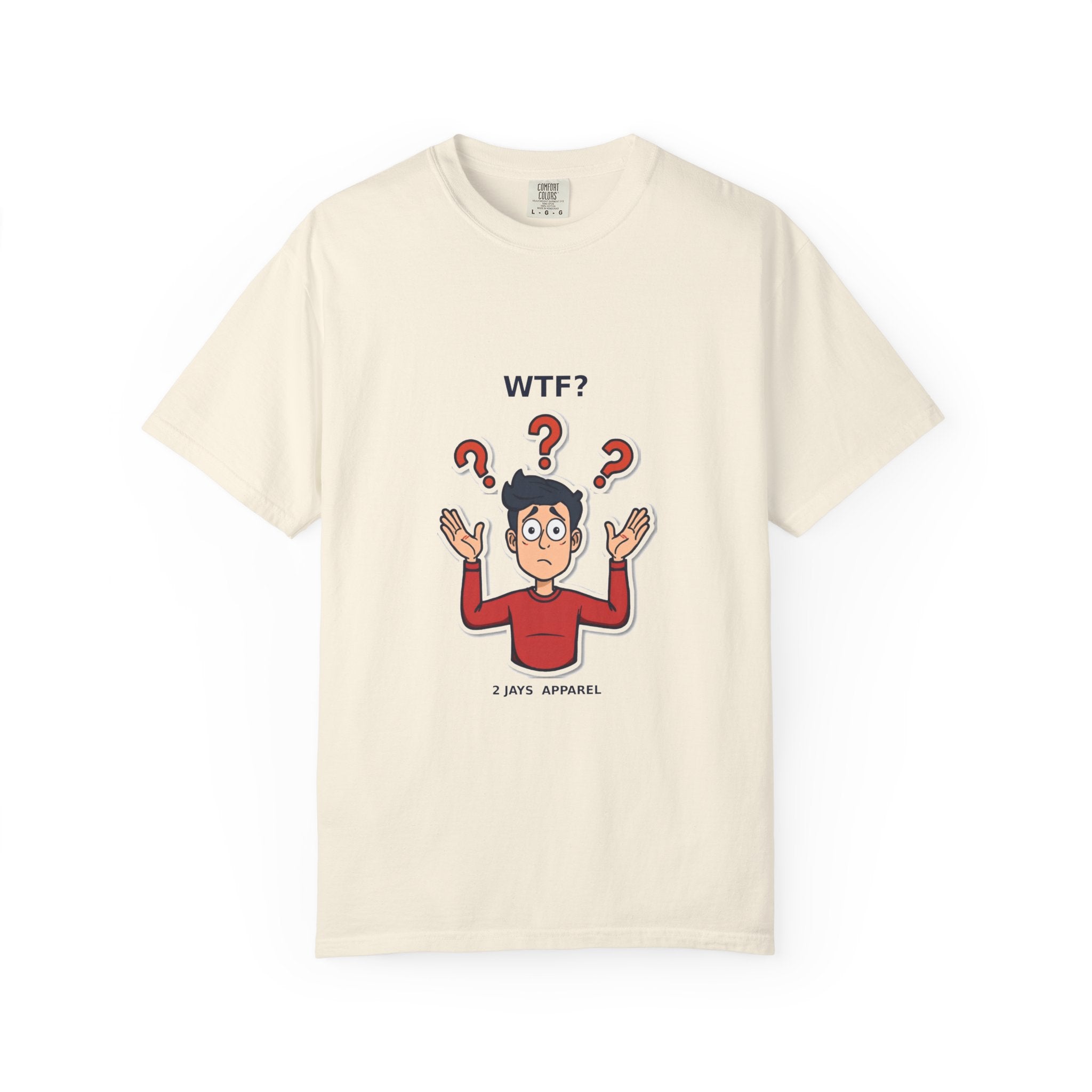 WTF? — Funny Confused Sarcastic Tee