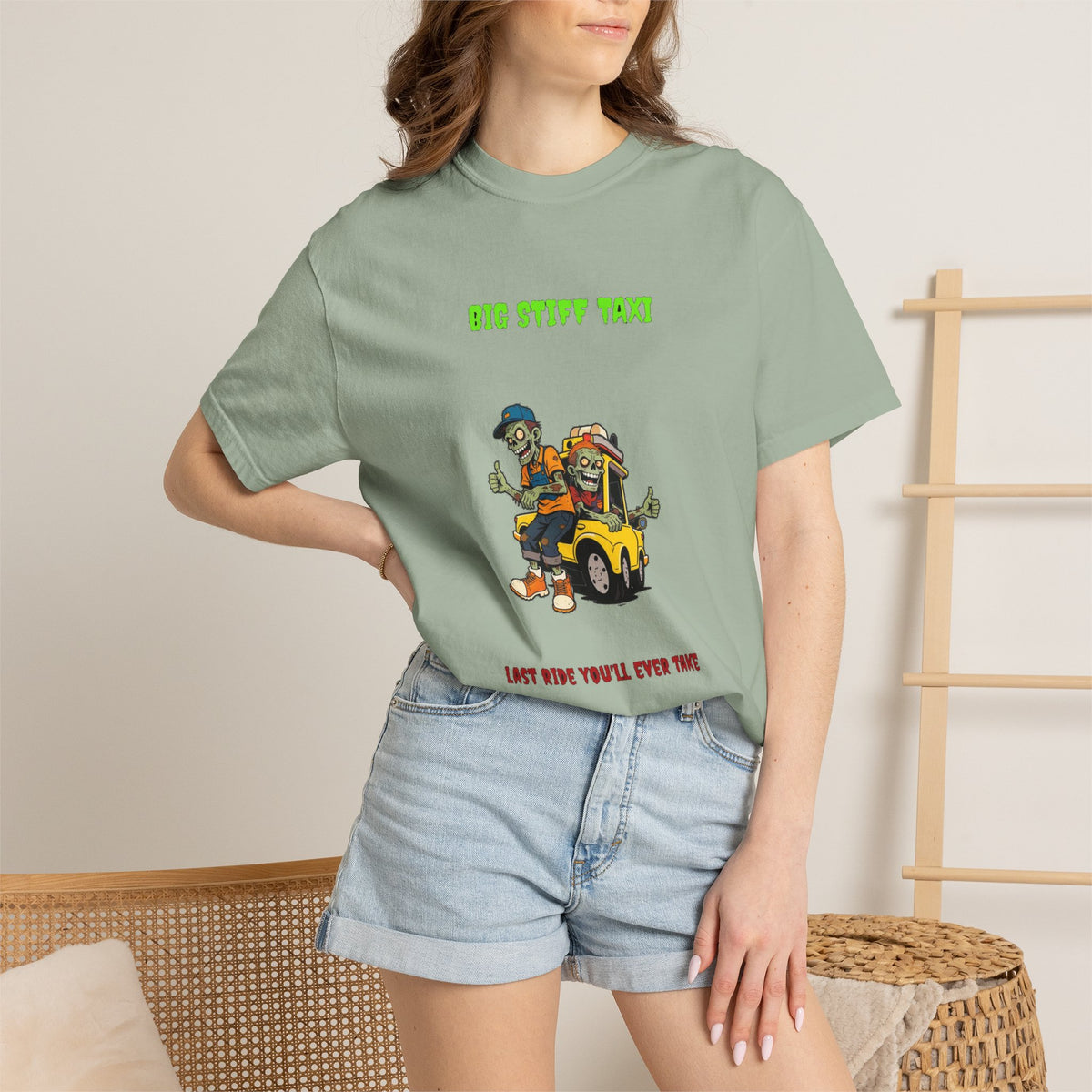 🧟 Big Stiff TAXI — "last ride you'll ever take"