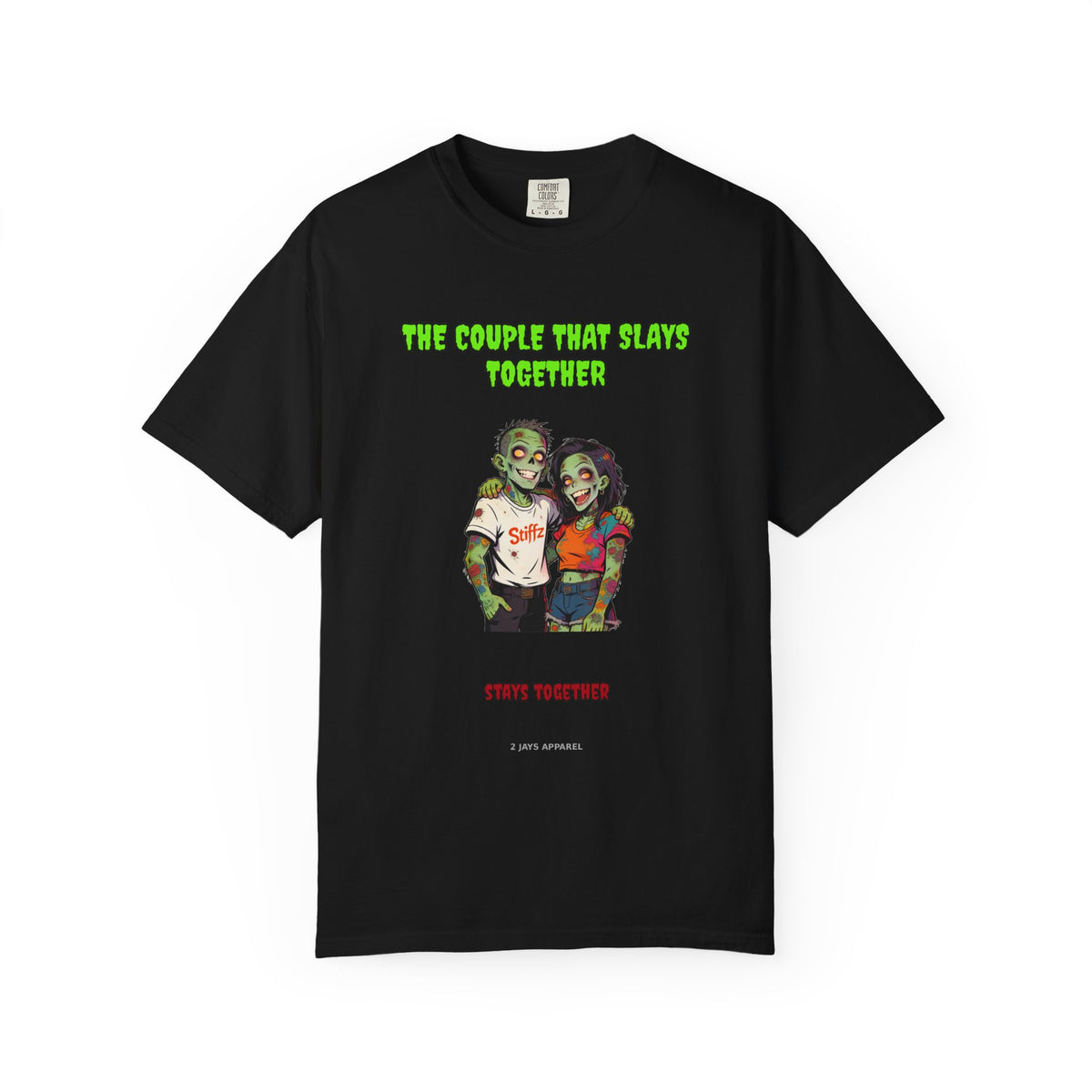 The Couple That Slays Together — Zombie Couple Tee