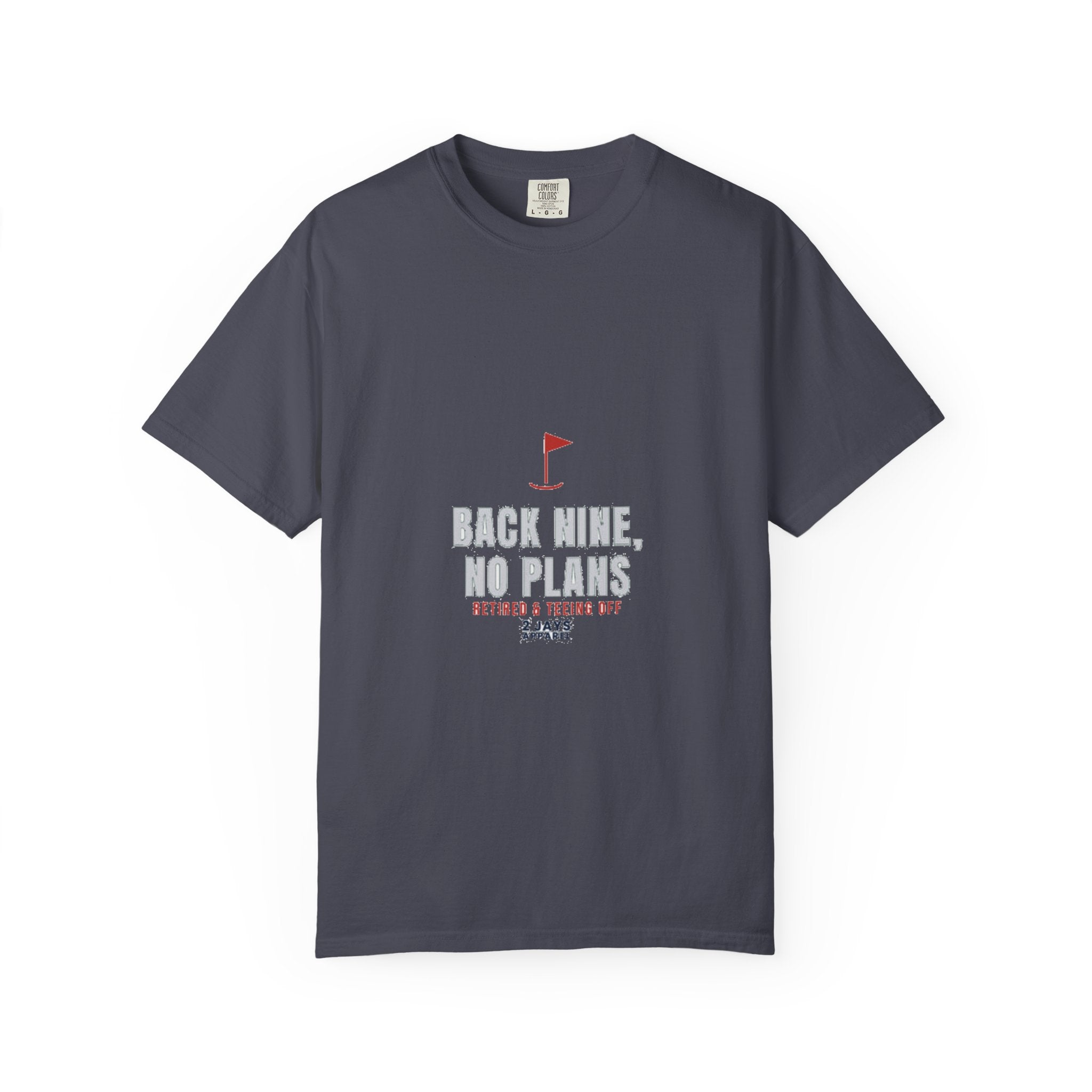 Back Nine, No Plans (left-chest)