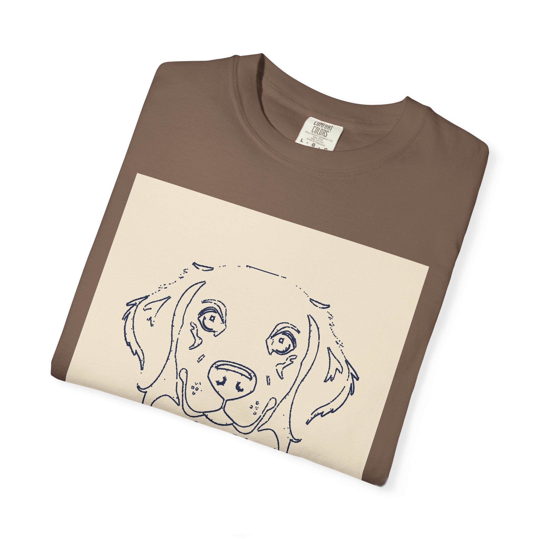 Golden Retriever — Line Outline
