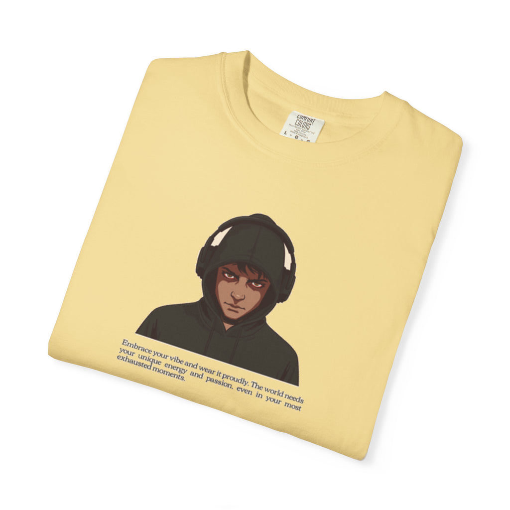 Headphones Hoodie Red Eyes — Vibe Coder 1