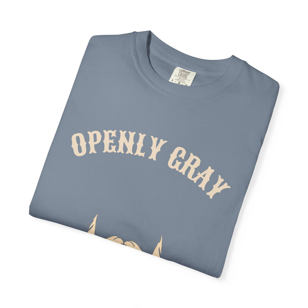Openly Gray — Funny Bearded Distinguished Tee