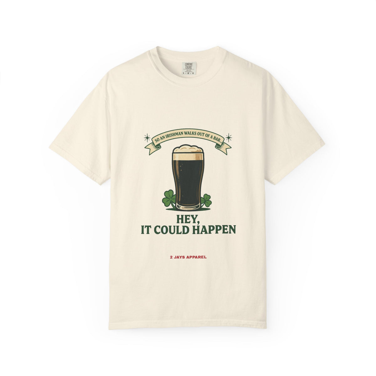 So An Irishman Walks Out
